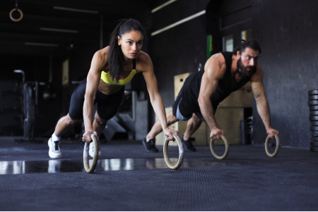 Workout And Push Ups Combats